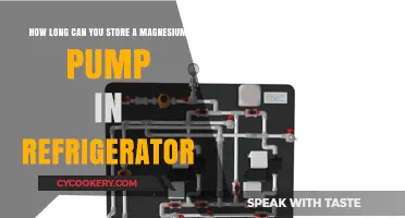 Storing Magnesium Pumps in the Fridge: Optimal Duration and Tips