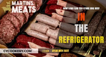 Storing BBQ Beef: Refrigerator Shelf Life and Safety Tips
