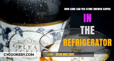 Refrigerated Brewed Coffee: Optimal Storage Time and Freshness Tips