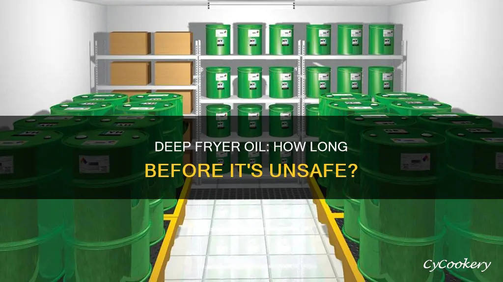 how long can you store depp fryer oil