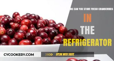 Fresh Cranberries: Refrigerator Storage Tips for Maximum Shelf Life