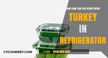 Fresh Turkey Storage: How Long Can It Last in the Fridge?
