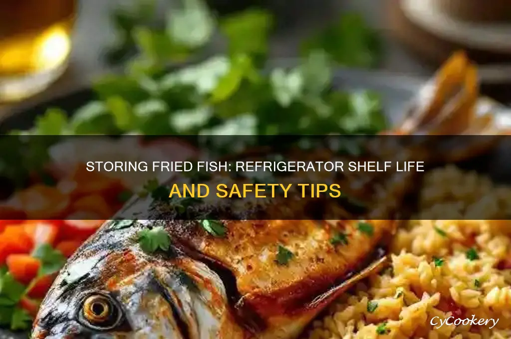 how long can you store fried fish in the refrigerator