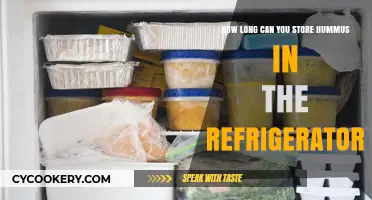 Hummus Storage Guide: How Long Does It Last in the Fridge?