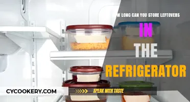 Maximizing Freshness: Optimal Refrigerator Storage Time for Leftovers