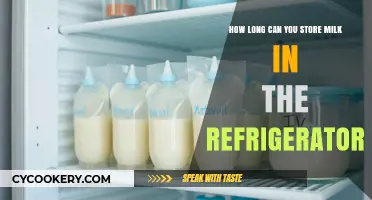 Refrigerated Milk Storage: How Long Before It Goes Bad?