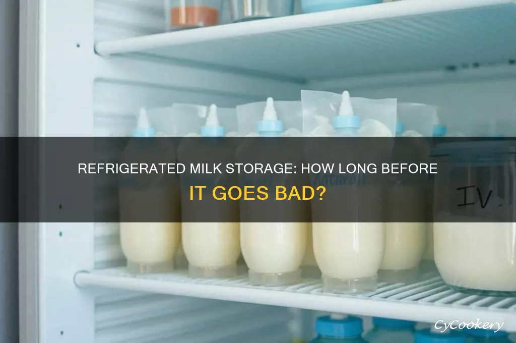 how long can you store milk in the refrigerator
