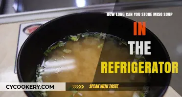 Miso Soup Storage Guide: How Long Does It Last in the Fridge?