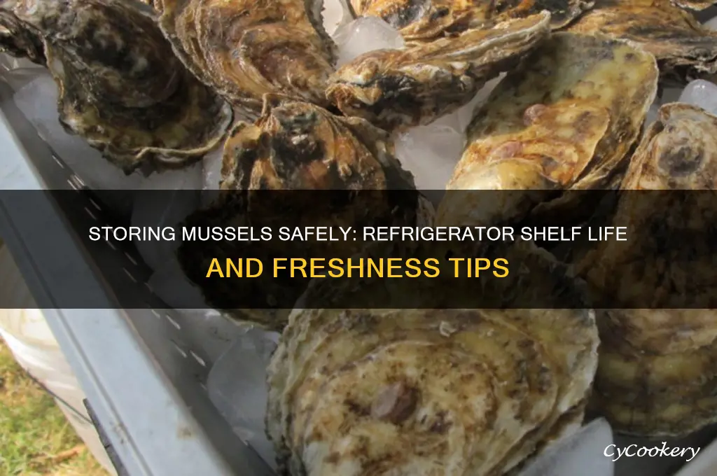 how long can you store mussels in the refrigerator
