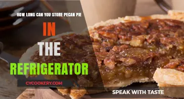 Pecan Pie Storage Tips: How Long Does It Last in the Fridge?