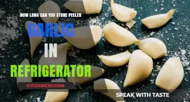 Storing Peeled Garlic: Refrigerator Shelf Life and Freshness Tips