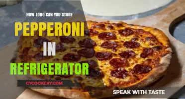 Pepperoni Storage Guide: How Long Does It Last in the Fridge?