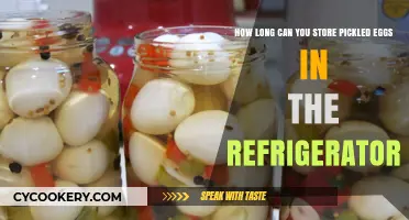 Refrigerated Pickled Eggs: Optimal Storage Duration and Freshness Tips