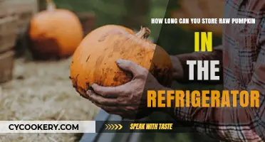 Storing Raw Pumpkin: Refrigerator Shelf Life and Freshness Tips