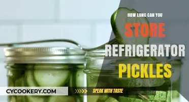 Refrigerator Pickles: Shelf Life and Storage Tips for Freshness