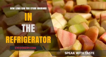 Rhubarb Storage Tips: How Long Does It Last in the Fridge?