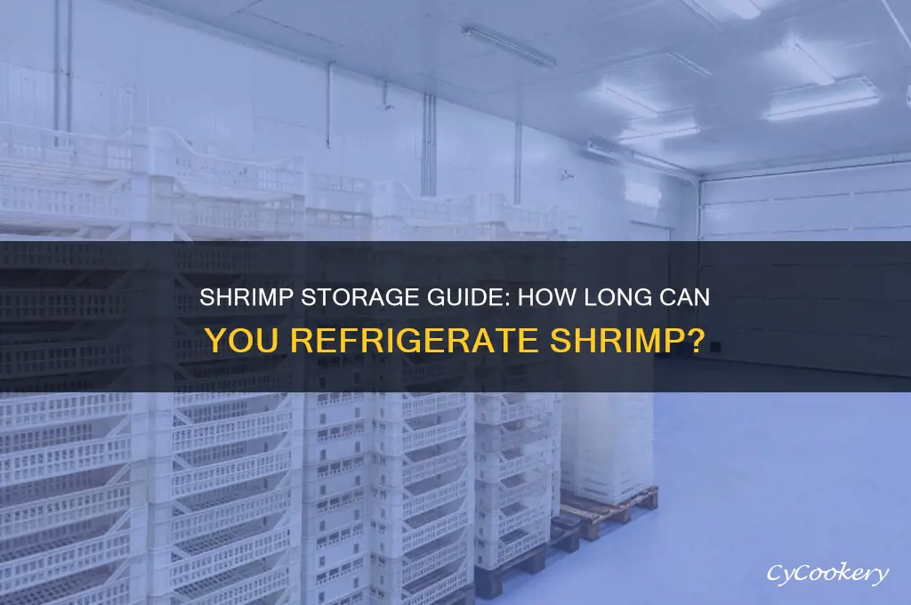 how long can you store shrimp in the refrigerator