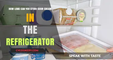 Sour Cream Storage: How Long Does It Last in the Fridge?