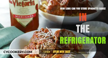 Spaghetti Sauce Storage: How Long Does It Last in the Fridge?