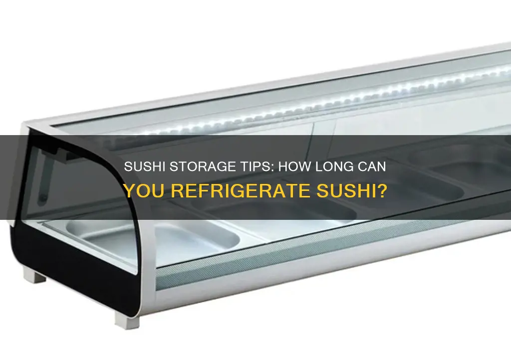 how long can you store sushi in the refrigerator