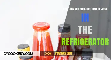 Tomato Sauce Storage: How Long Does It Last in the Fridge?
