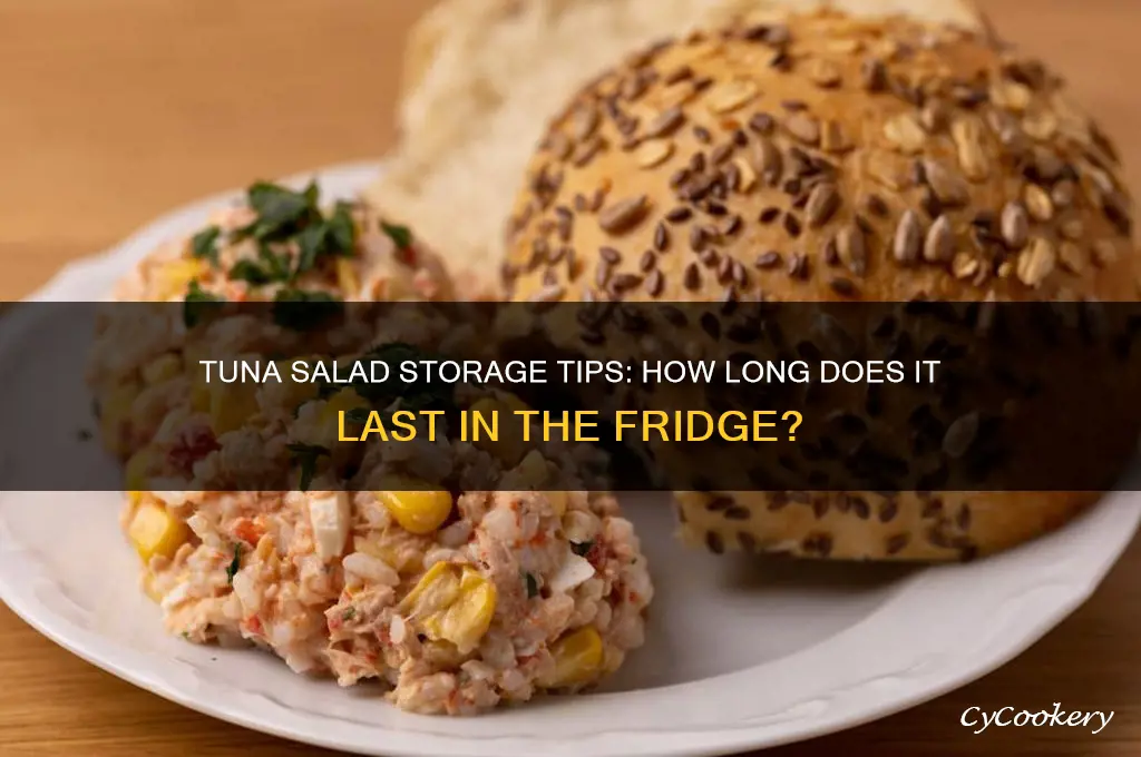 how long can you store tuna salad in the refrigerator