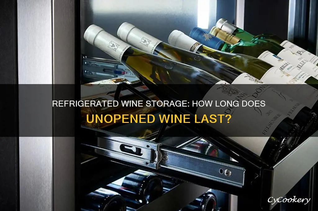 how long can you store unopened wine in the refrigerator