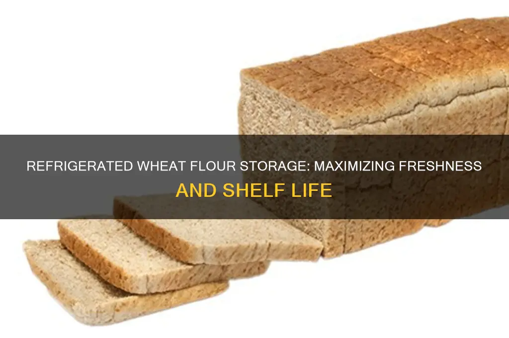 how long can you store wheat flour in the refrigerator