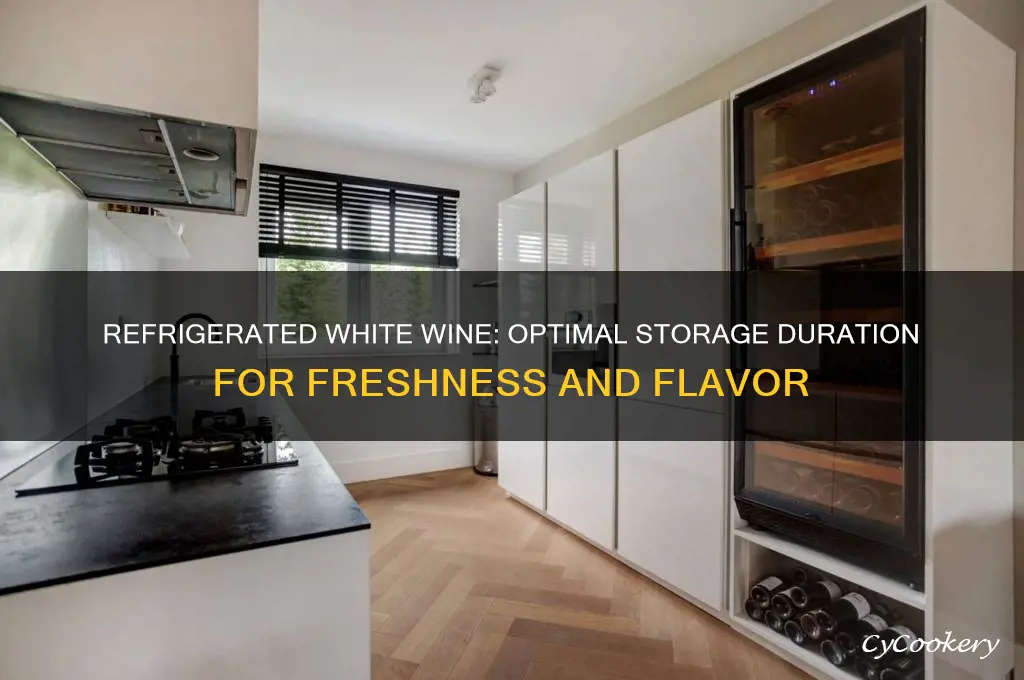 how long can you store white wine in the refrigerator