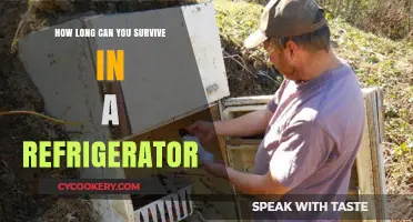 Surviving in a Refrigerator: How Long Can You Endure the Cold?