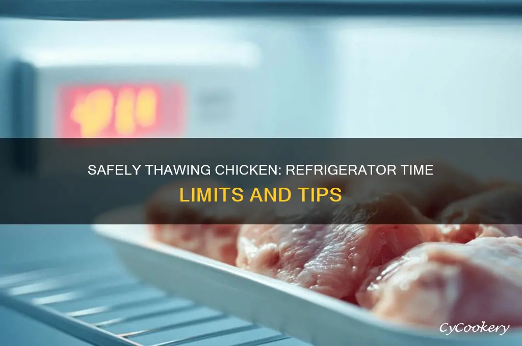 how long can you thaw chicken in refrigerator