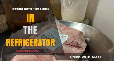 Safely Thawing Chicken: Refrigerator Timing Tips for Freshness