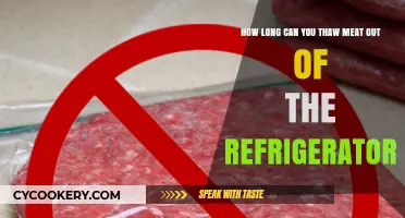 Safe Meat Thawing: How Long Can You Leave It Out?