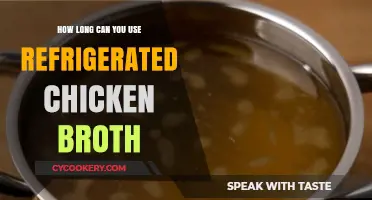 Refrigerated Chicken Broth Shelf Life: How Long Is It Good?