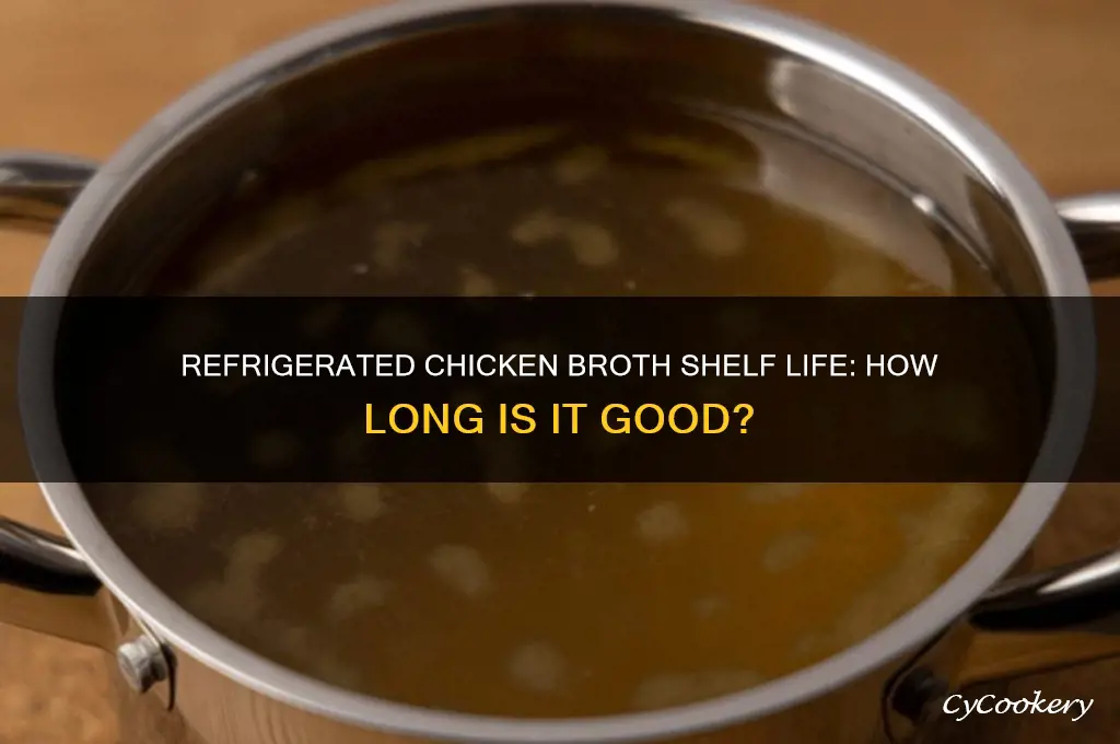 how long can you use refrigerated chicken broth