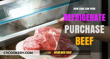 Refrigerating Beef: Optimal Storage Time for Freshness and Safety