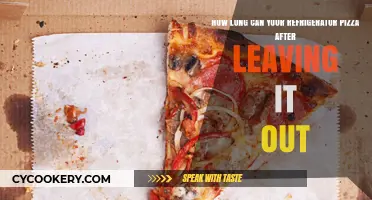 How Long Can Pizza Sit Out Before Refrigerating?
