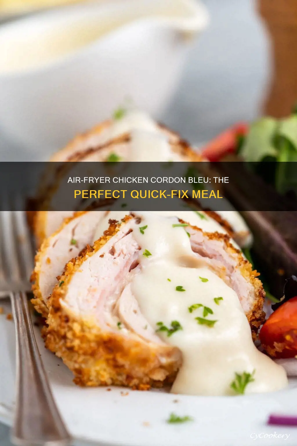 how long chicken cordon bleu in air fryer