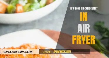 Air Fryer Chicken Cutlets: The Perfect Timing Guide