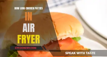 Air Fryer Chicken Patties: Perfect Timing for Crispy Treats