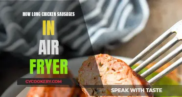 Air-Fryer Chicken Sausages: Perfect Timing for Tasty Treats