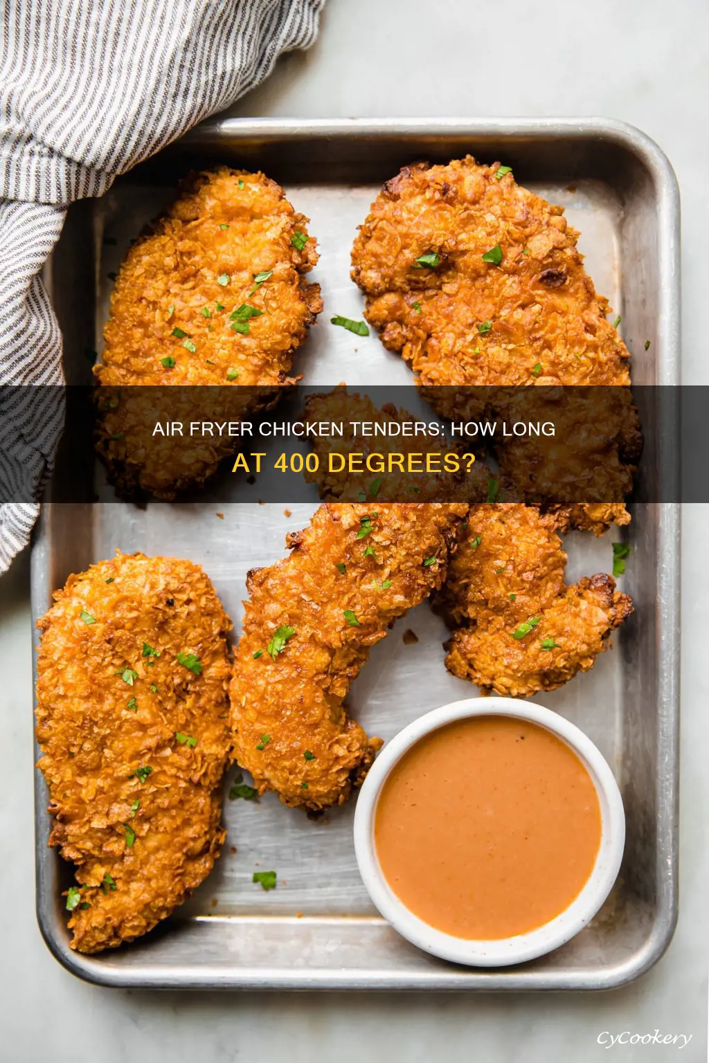 how long chicken tenders in air fryer at 400