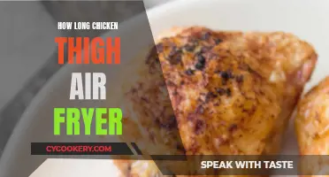 Air Fryer Chicken Thighs: Perfect Timing for Tender Meat