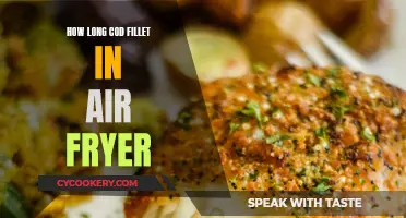 Air Fryer Cod Fillet: How Long to Fry?