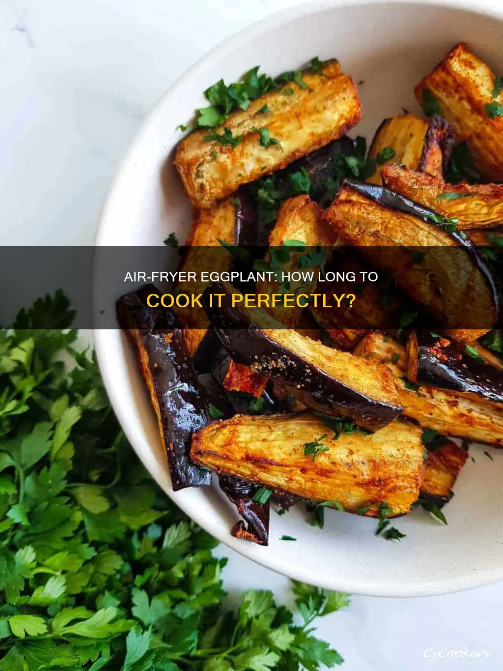 how long coo eggplant in air fryer