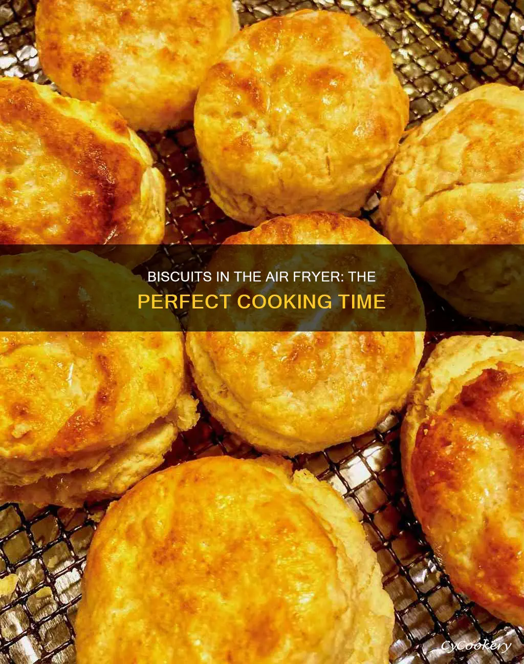 how long cook biscuits in air fryer