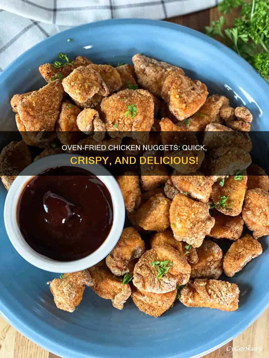 how long cook chicken nuggets in a oven deep fryer