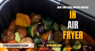 Perfectly Cooked Chicken Sausage: Air Fryer Times Revealed