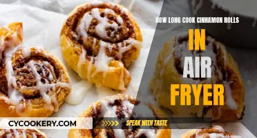 Perfectly Baked: Air Fryer Cinnamon Rolls in 20 Minutes