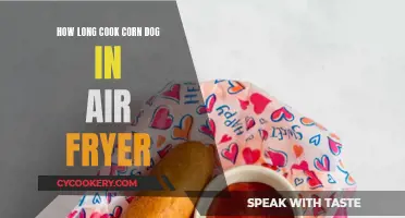 Crispy Corn Dog Delight: Air Fryer Perfection in 10 Minutes!